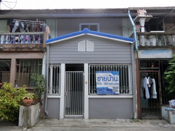 ขายทาวน์เฮ้าส์ติดรถไฟฟ้า ถนนสุขุมวิท บิ๊กซี โรบินสัน แพรกษา หมู่บ้านร่มเย็น