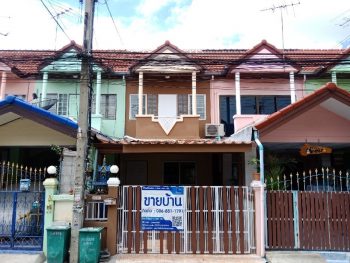 ขายทาวน์เฮ้าส์ ถนนเทพารักษ์ หมู่บ้านทรัพย์ดินทอง ทำเลดี ใกล้รถไฟฟ้า 2 สาย I บ้านดีแอสแสท เจ้าของขายเอง