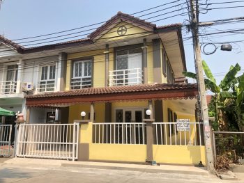 ขายบ้าน สุขุมวิท บางปู ใกล้รถไฟฟ้า หลังใหญ่ ห้องมุมบ้านสวยมาก มีพื้นที่ด้านข้าง ม.เมฆฟ้าวิลล์ ซอยบางปู 58