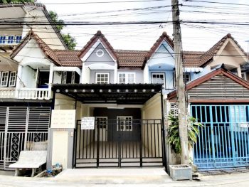 ขาย​ทาวน์เฮ้าส์​ สุขุมวิทสำโรง ปู่เจ้าสมิงพราย ซอย​วัดบางหัวเสือ​ หมู่บ้านธันยธรณ์