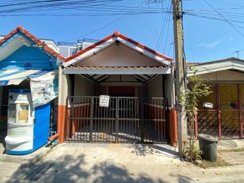 ขายทาวน์เฮ้าส์สวย ทำเลดีมาก ถนนแพรกษา สุขุมวิท ติดตลาด นิคมบางปู หมู่บ้านพูนทรัพย์