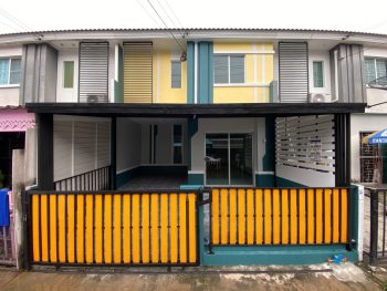 ขายทาวน์เฮ้าส์ ถนนบางนาตราด โครงการพฤกษา 86/1 ศรีวารี ลาดกระบัง สุวรรณภูมิ