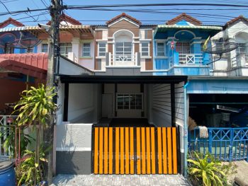 ขายทาวน์เฮ้าส์สวย ติดถนนบางนาตราด กม.26 ใกล้บางพลี เวลโกรว์ บางบ่อ ราคาดี ม.เมืองไทย
