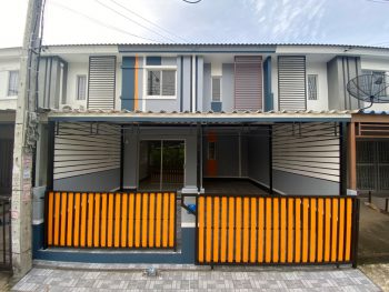 ขายทาวน์เฮ้าส์ ถนนเทพารักษ์ กิ่งแก้ว บางนา โครงการพฤกษา 85 สวย ตกแต่งใหม่ทั้งหลัง โครงการดี ทำเลดี