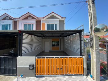 ขายทาวน์เฮ้าส์ถนนบางนาตราด ศรีวารี หัวเฉียว ใกล้สนามบินสุวรรณภูมิ โครงการบ้านพิศาล