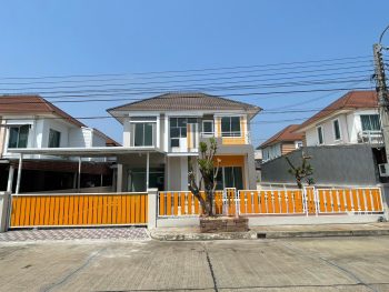ขายบ้านเดี่ยว โครงการสวย เทพารักษ์ ทำเลดีมาก ติดถนนตำหรุบางพลี หมู่บ้านรสิกา หลังใหญ่ ตกแต่งใหม่