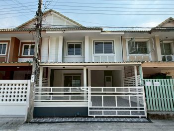 ทาวน์เฮ้าส์แต่งใหม่ พฤกษา15 หลังใหญ่พิเศษ ราคาดีมาก ถนนเทพารักษ์ ตำหรุ บางพลี เชื่อม ถนนบางนาตราด กิ่งแก้ว โครงการใหญ่ ใกล้นิคมบางปู