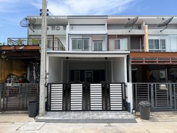 ขายทาวน์เฮ้าส์ ติดนิคมTFD2, นิคมเวลโกรว์, โตโยต้าบ้านโพธิ์ หมู่บ้านสิรารมย์พลัสมอเตอร์เวย์ บางปะกง ท่าสะอ้าน ถนน314
