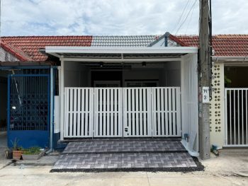 ขายทาวน์เฮ้าส์โครงการติดถนน เทพารักษ์ บางพลี ม.ทับทอง ใกล้นิคมบางพลี แต่งใหม่ ทำเลดี รีโนเวทสวย ขายถูก
